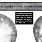 Warhammer Blast Markers and Flame Template