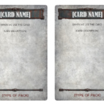 Necromunda Tactics Card Template